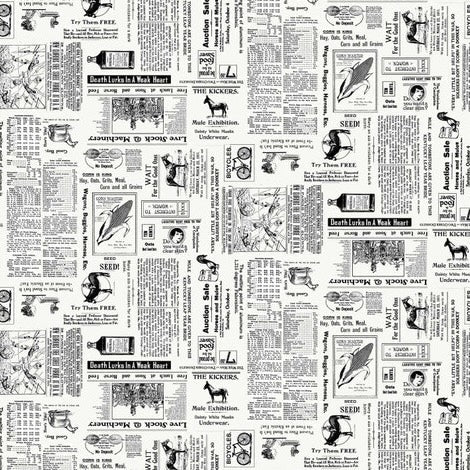 NEIGHBORHOOD ASSOCIATION Newspaper Ads off-white