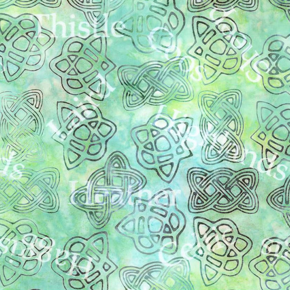 A TOUCH OF CELTIC 23264-310 seafoam