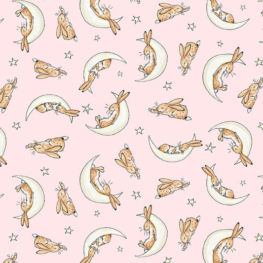 GUESS HOW MUCH I LOVE YOU 2022 Sleepy Hares light pink