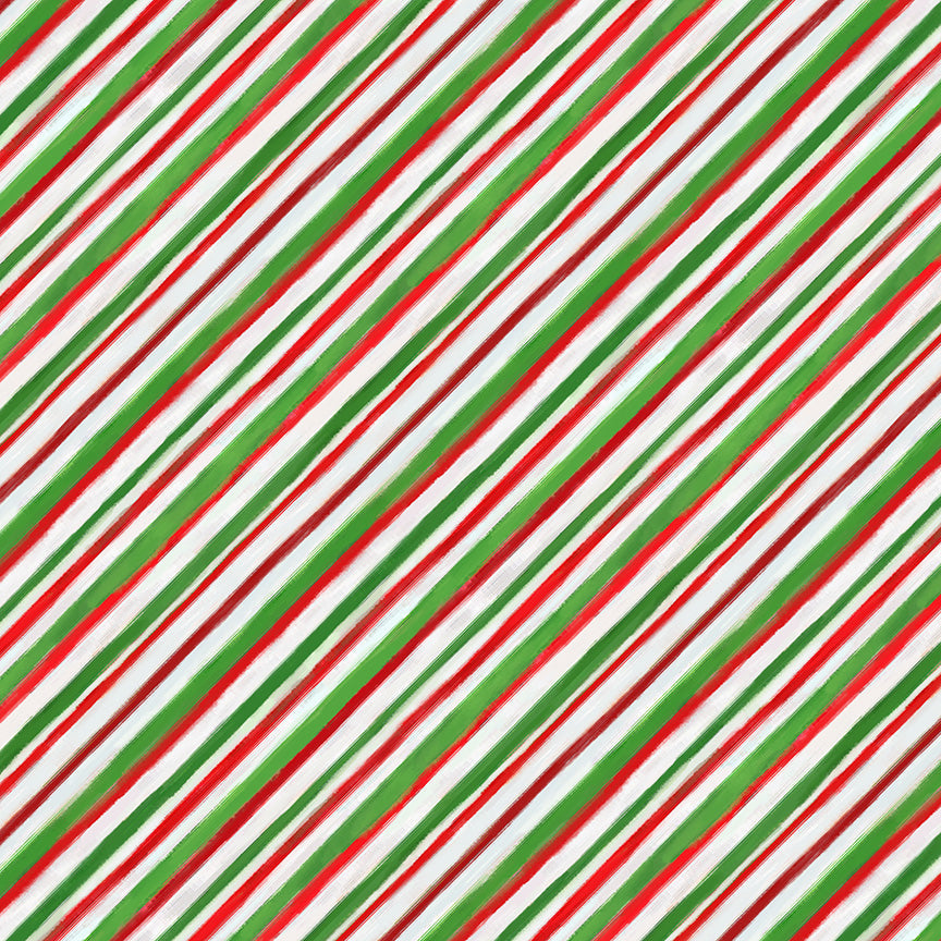 MEOWY CHRISTMAS Christmas Stripe wrapping paper