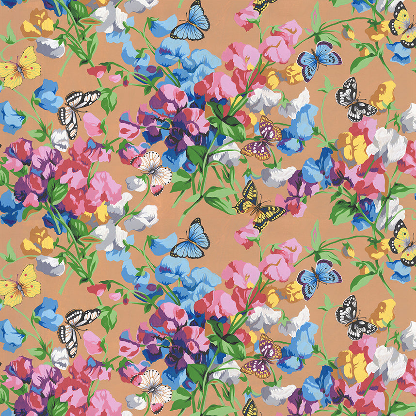 COTTAGE GARDEN Sweet Pea & Butterflies multi