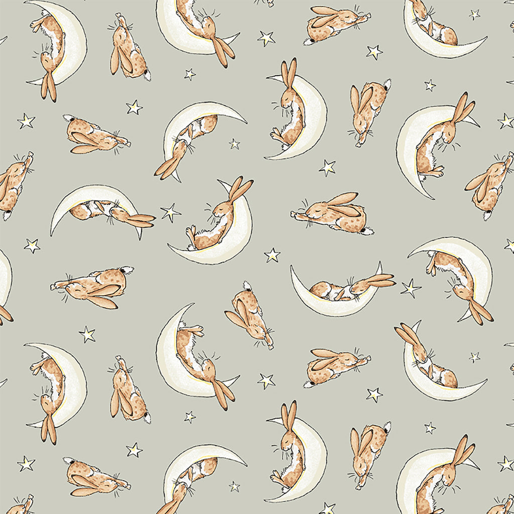 GUESS HOW MUCH I LOVE YOU 2022 Sleepy Hares light taupe