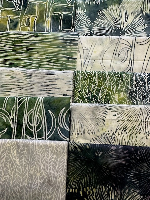 EARTHLY STORIES Earth 10 Fat Quarters