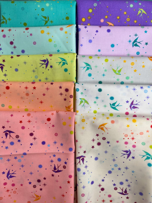 TULA PINK Fairy Dust 10 fat quarters