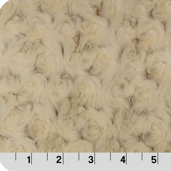 CUDDLE - LUXE Frosted Rose 60" Wide Camel/Beige