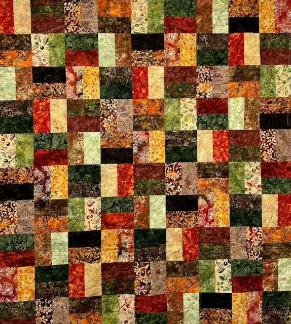 QUILT Hot Tamale Forest Flora 54"x60"