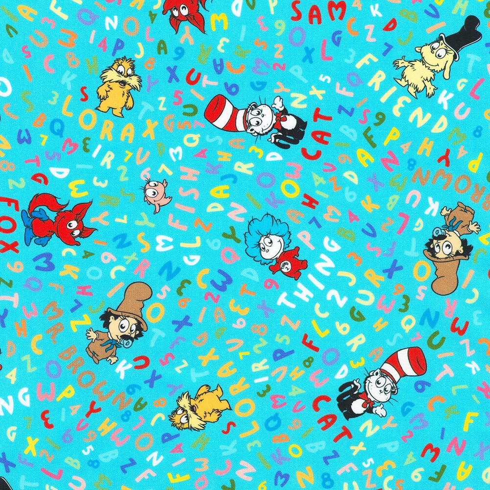 LITTLE SEUSS 23526-4 Blue Characters