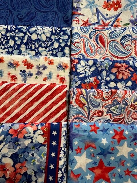 LUCKY STARS 10 half yards