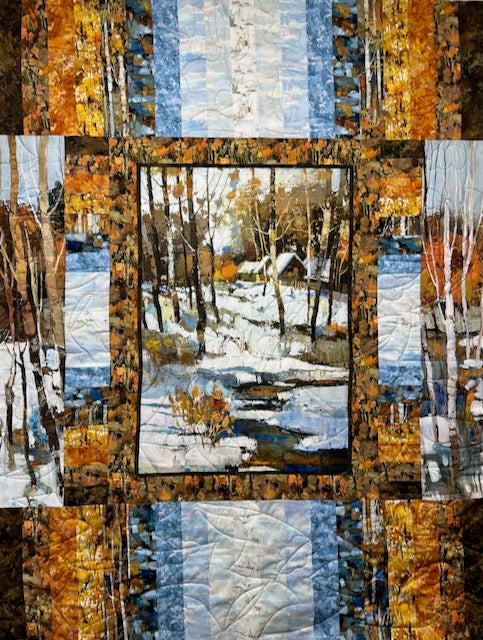 Maple Syrup First Snow “57x76”