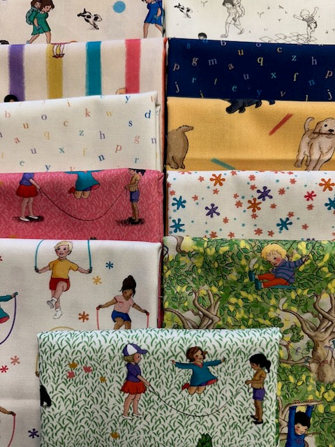 PLAYGROUND AND PARK 11 fat quarters