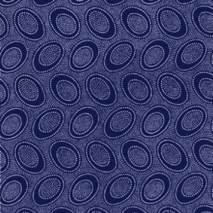 ABORIGINAL DOT indigo
