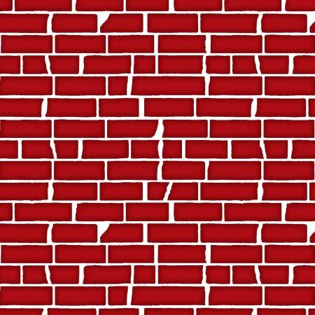 UNDER CONSTRUCTION Brick Wall red