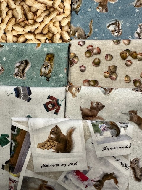 THE SECRET LIFE OF SQUIRRELS II 7 half yards