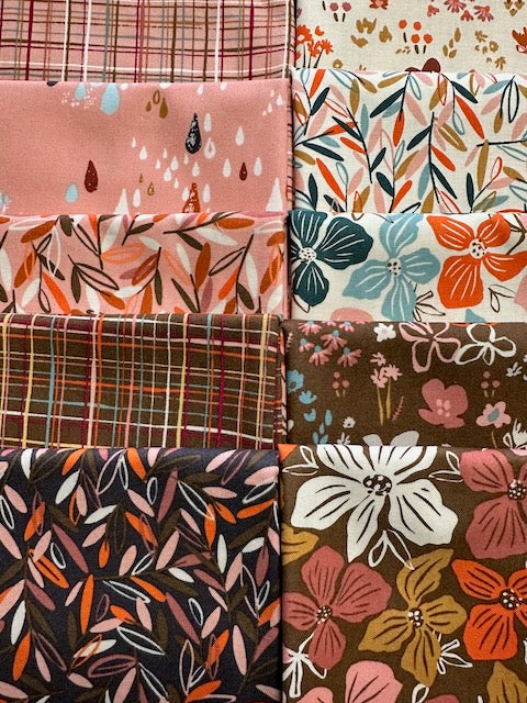 THINGS ABOVE Cocoa 10 Fat Quarters