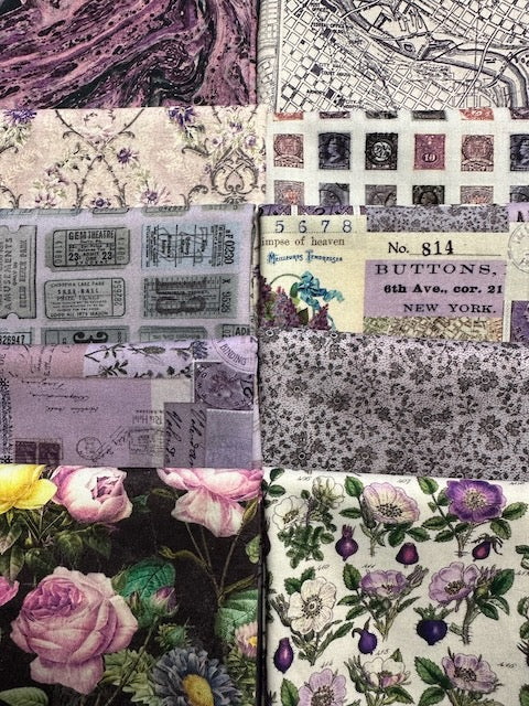 TIM HOLTZ PALETTE Purple 10 half yards