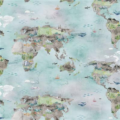 OUR WORLD Toile multi color