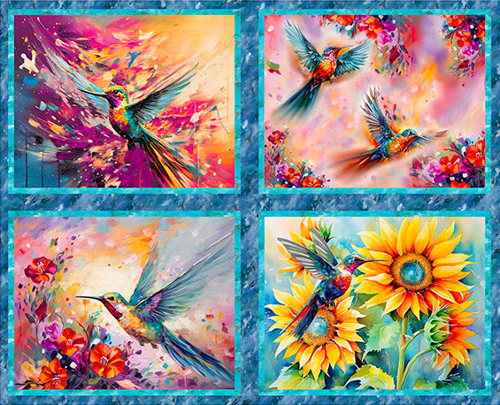 HUMMINGBIRD BOUQUET Shawna Stewart