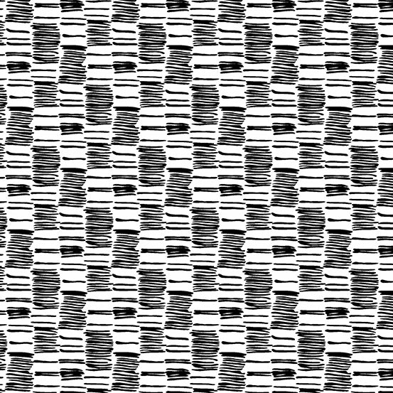 CENTURY BLACK ON WHITE Andover Fabrics