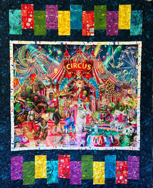 PAINT CHIPS A Night At The Circus  52"x65"