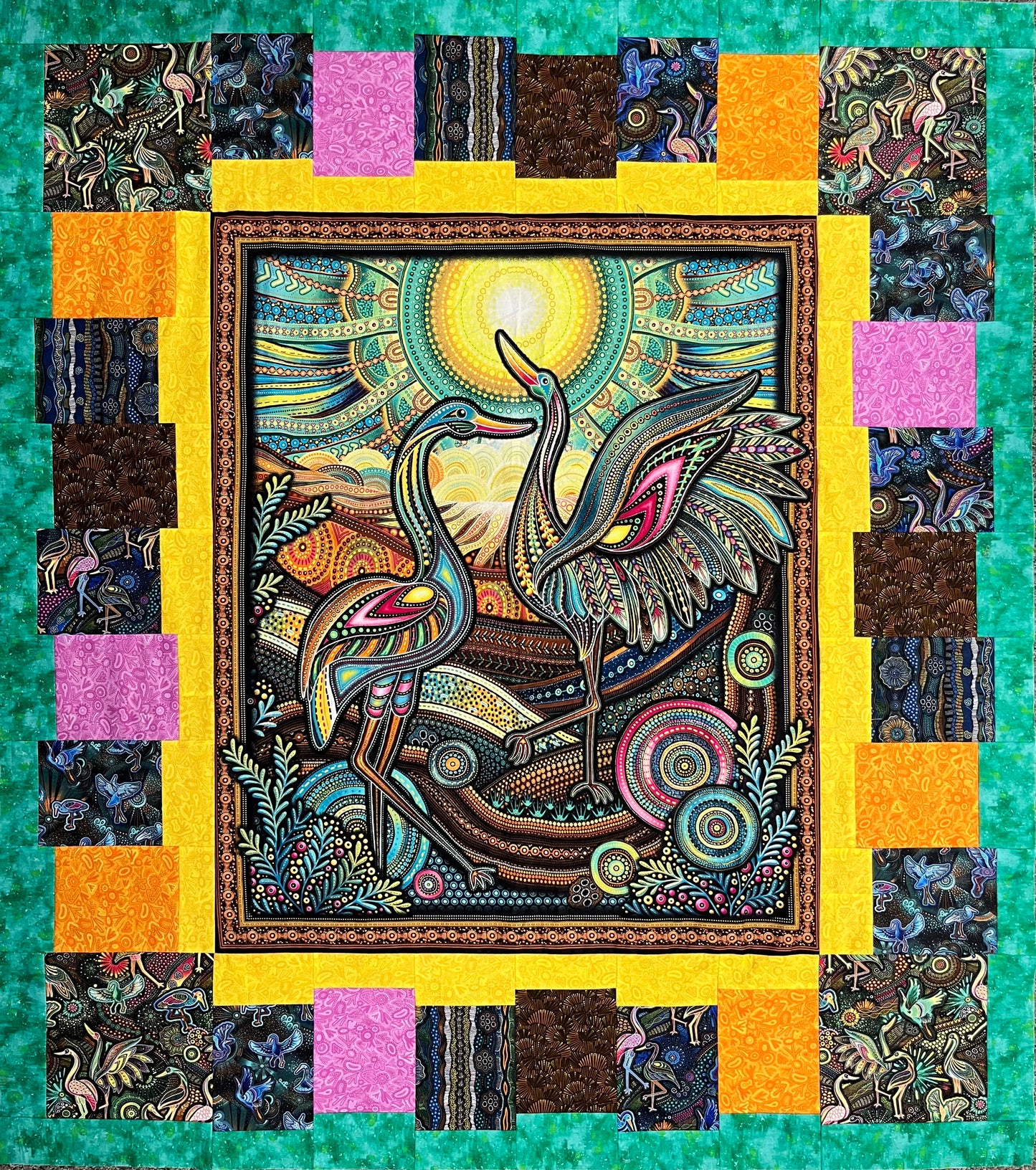 DUMP CAKE Baiame's Spirit 59"x66"