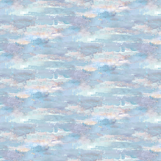 FIRST SNOW Brush Strokes blue