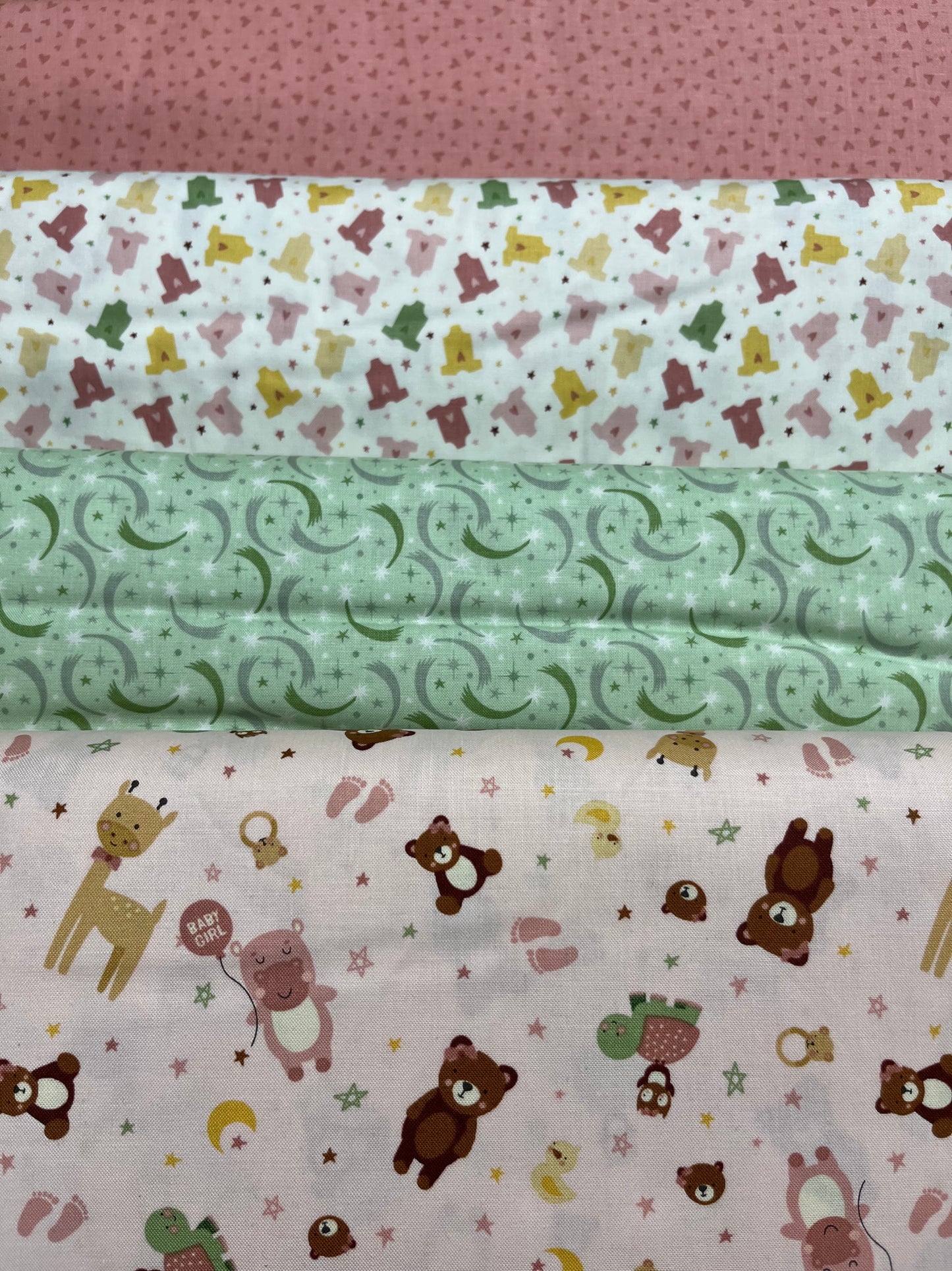 BABY GIRL 4 half yards