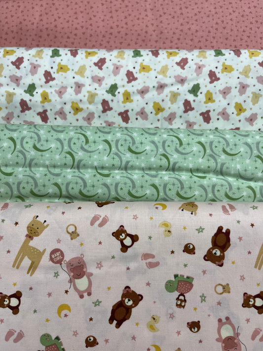 BABY GIRL 4 half yards