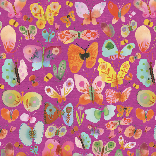 SWEET SOMETHINGS LG Butterflies Delight magenta