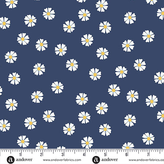 OH SAY CAN YOU SEW Dancing Daisies navy
