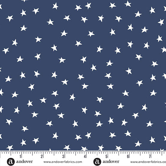 OH SAY CAN YOU SEW Bright Stars navy