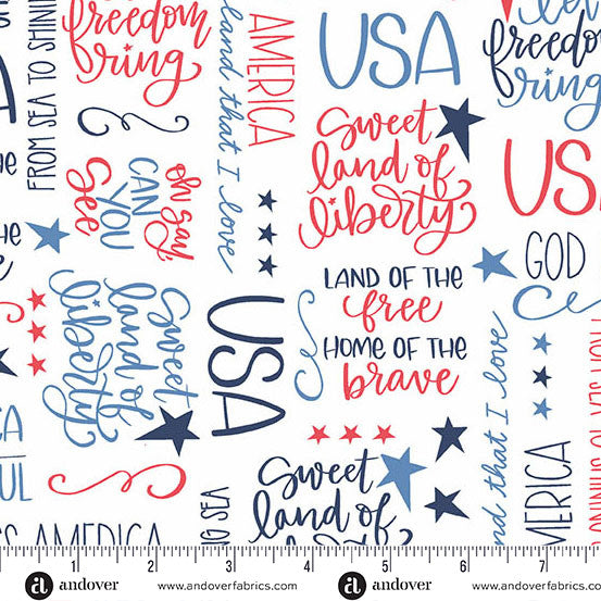 OH SAY CAN YOU SEW That I Love white