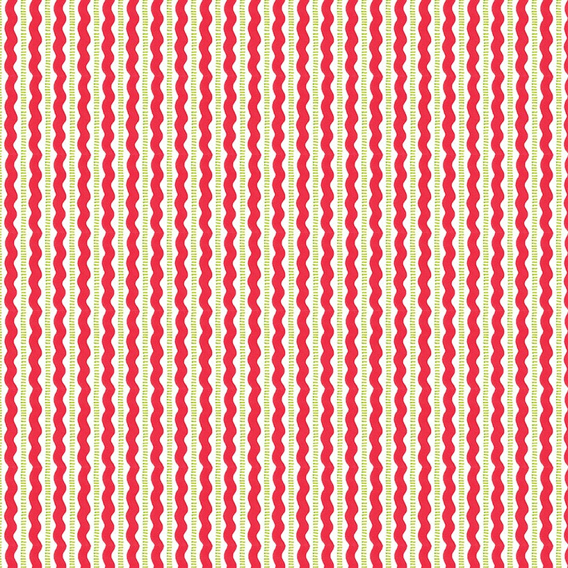 So Much Joy Rick Rack red