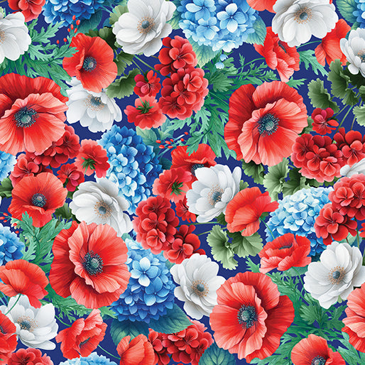 RED WHITE & SWEET Americana Flowers multi