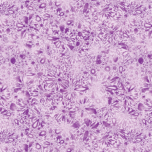 GO WITH THE FLOW Burst medium purple