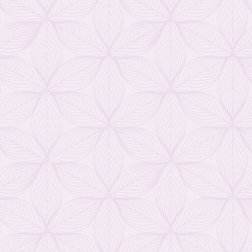 GO WITH THE FLOW Star Leaves light purple