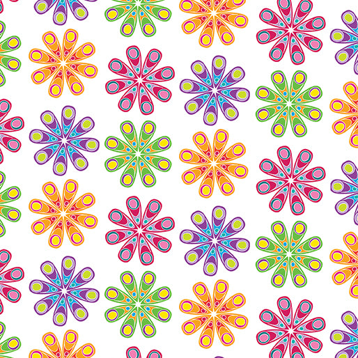KALEIDOSCOPE Kaleidoscope white multi