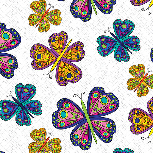 KALEIDOSCOPE Flight white multi