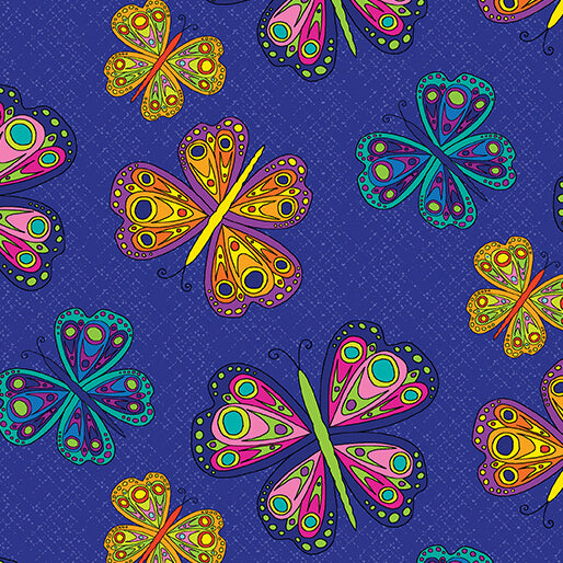KALEIDOSCOPE Flight dk blue multi