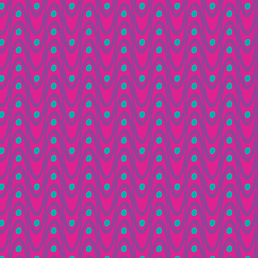 KALEIDOSCOPE Ripple fuchsia