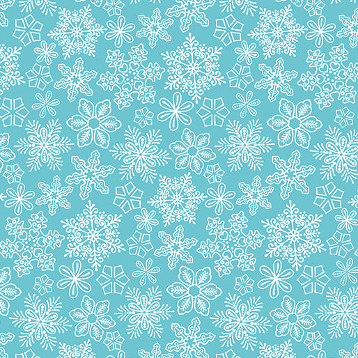 GINGERBREAD LANE Snowflakes glacier