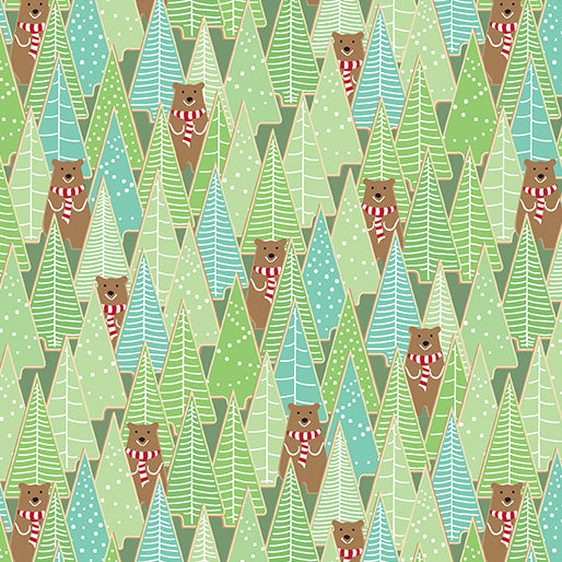 GINGERBREAD LANE Gingerbread Forest pine