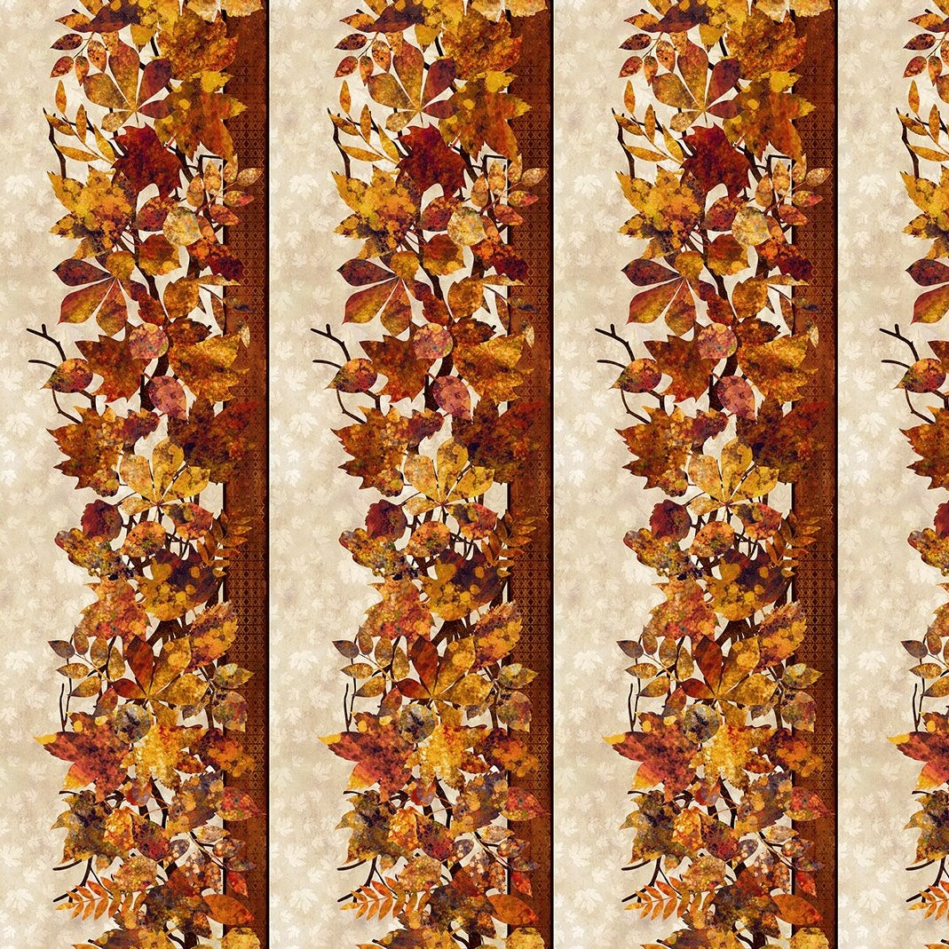 FALLING LEAVES Border multi