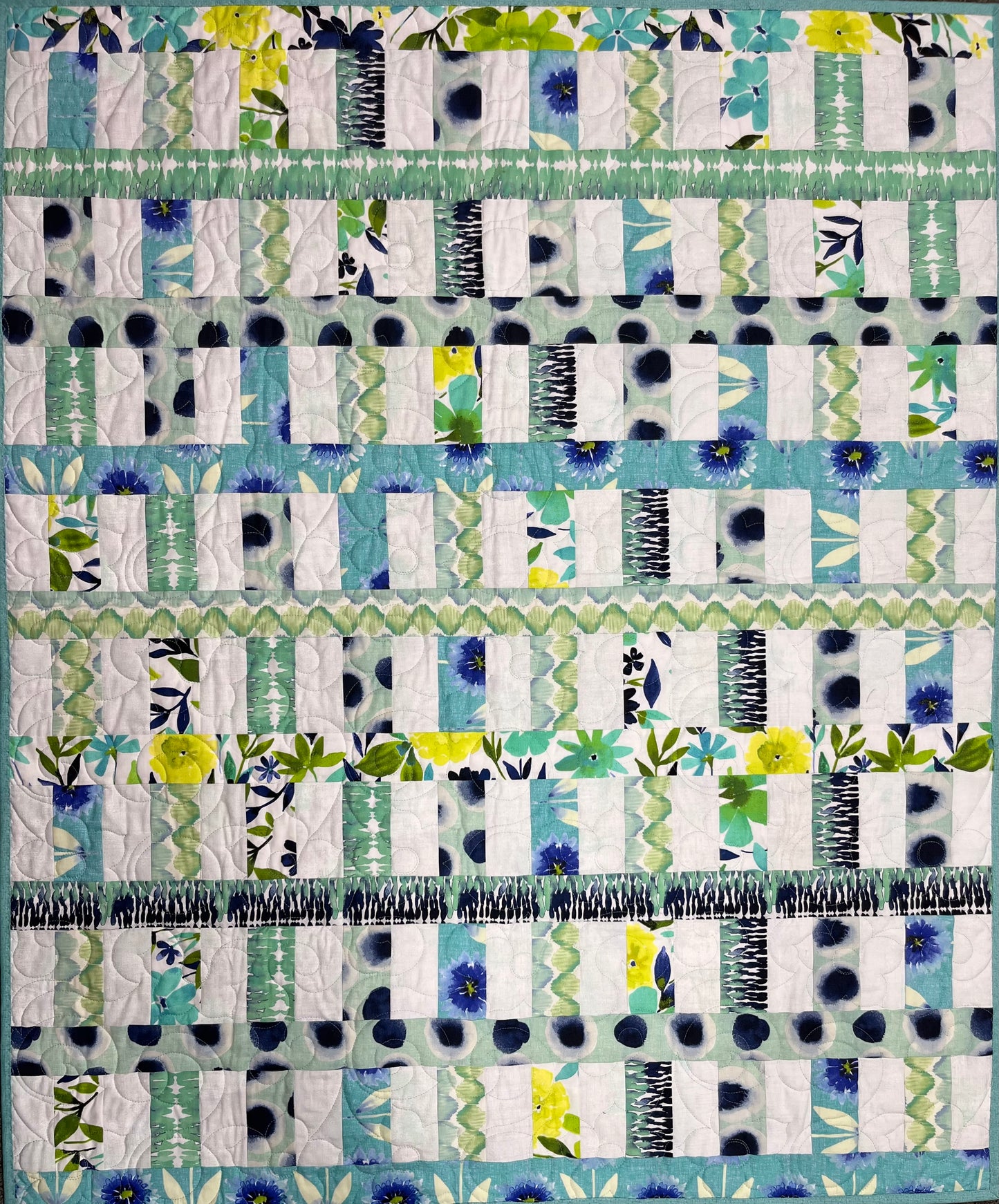 BLINDS Aqua 42"x50"