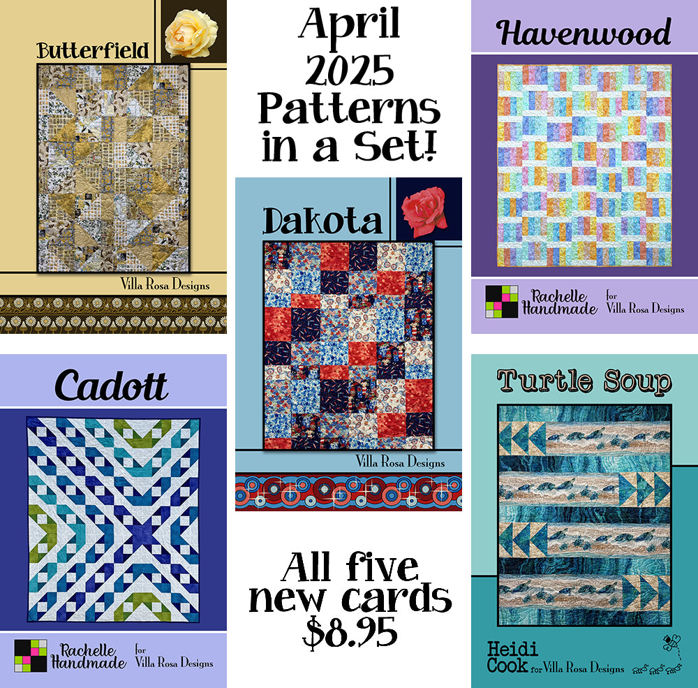 Apr 2025 SET of 5 CARDS