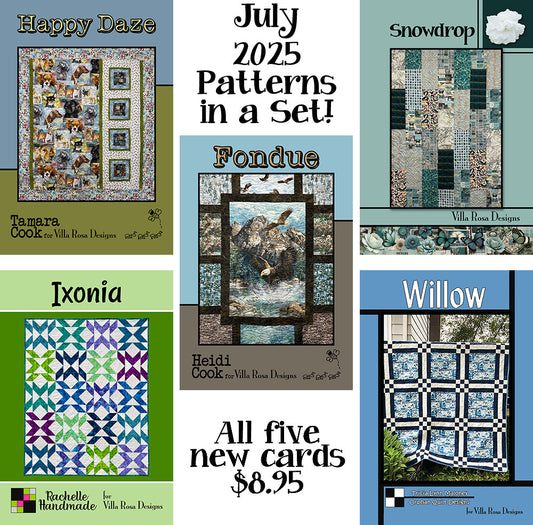 Jul 2025 SET of 5 CARDS