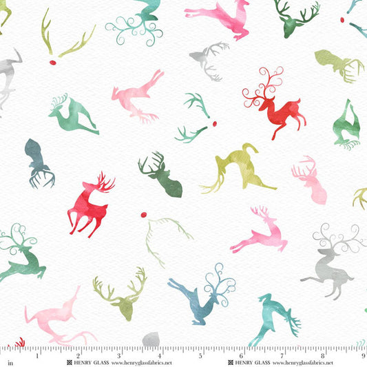 CHRISTMAS IN COLOR Oh Deer! rainbow