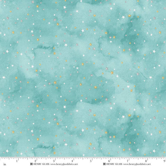 CHRISTMAS IN COLOR Starry Sky turquoise