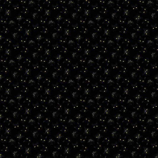 HALLOWS EVE Cats Eyes black