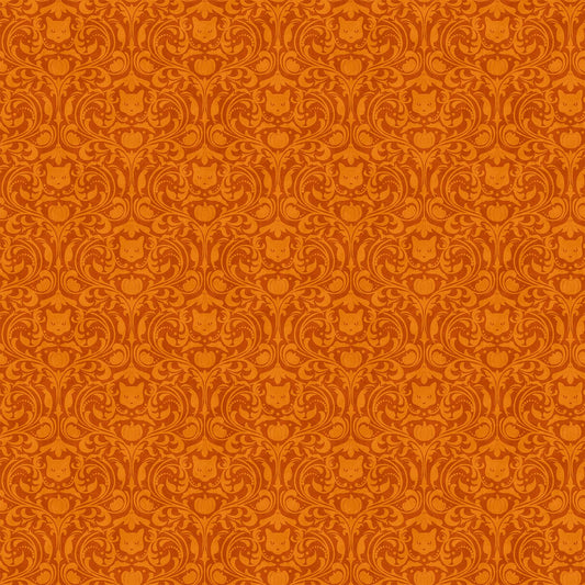 HALLOWS EVE Damask orange