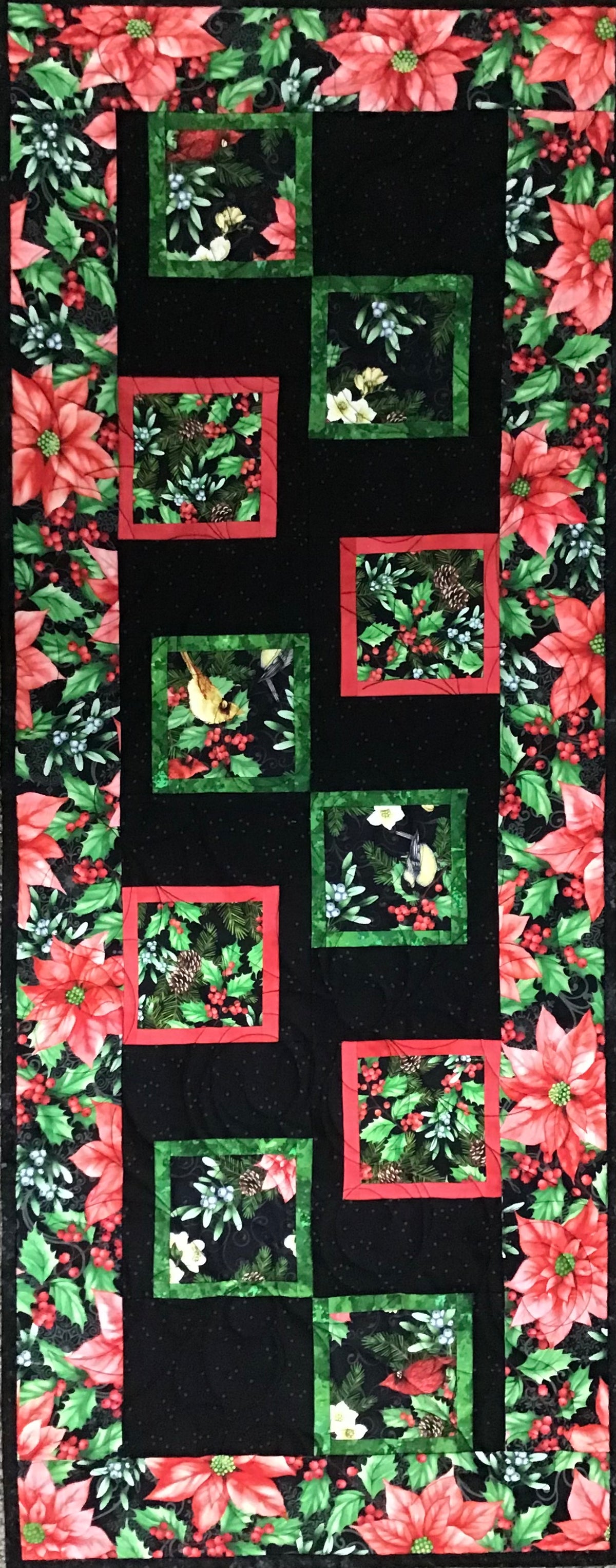 TEA FOR 2 Blooms of the Holiday 19"x49"